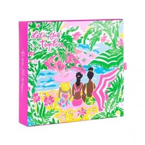 NIP Lilly Pulitzer Let’s Get Together Puzzle or Art Piece 22” x 22” with Drawer